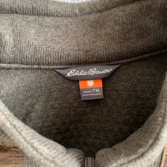 Eddie Bauer Field Fleece Jacket XL Tall - Picture 4 of 11